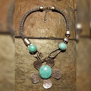 Silver/Turquoise Necklace